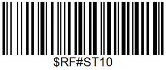 CCD Barcode Scanner Sleep Time in 5 min Barcode