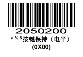 Configuration barcode