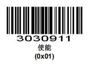 Configuration barcode