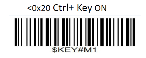 Configuration barcode