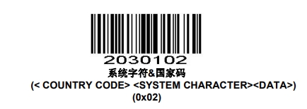 Configuration barcode