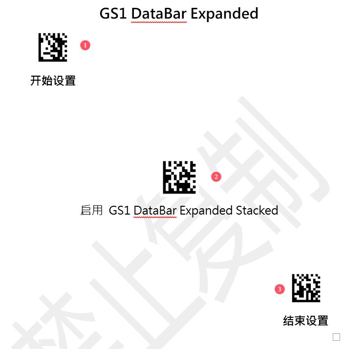 Configuration barcode