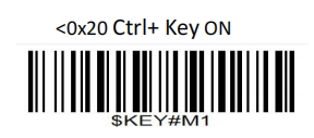 Configuration barcode