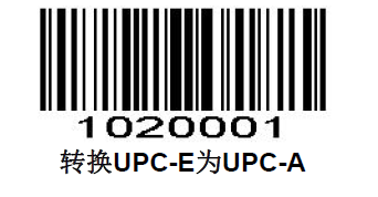 Configuration barcode