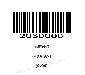 Configuration barcode