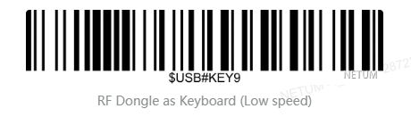 Configuration barcode
