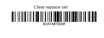 Configuration barcode