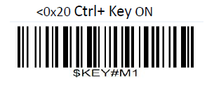 Configuration barcode