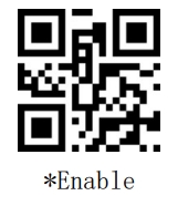 Configuration barcode