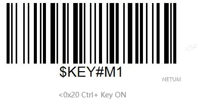 Configuration barcode