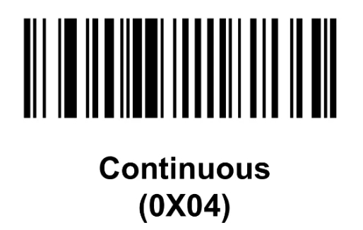Configuration barcode