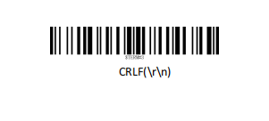 Configuration barcode