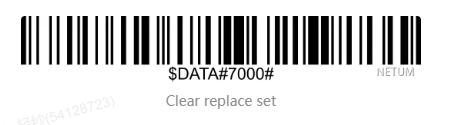 Configuration barcode