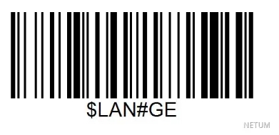 Configuration barcode