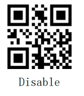 Configuration barcode