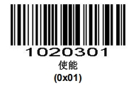 Configuration barcode