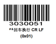 Configuration barcode