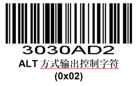 Configuration barcode