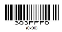 Configuration barcode