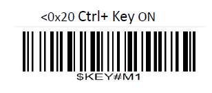 Configuration barcode
