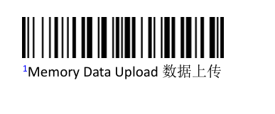Configuration barcode