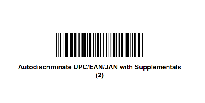 Configuration barcode