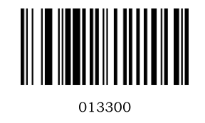 Configuration barcode