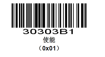 Configuration barcode