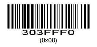 Configuration barcode
