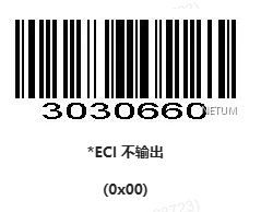 Configuration barcode