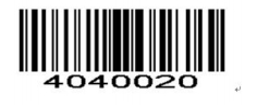 Configuration barcode