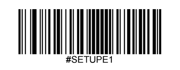 Configuration barcode