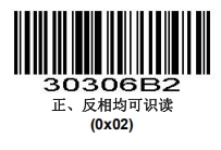 Configuration barcode