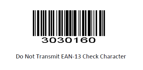 Configuration barcode