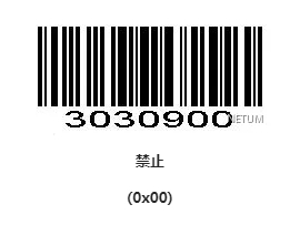 Configuration barcode