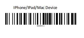Configuration barcode