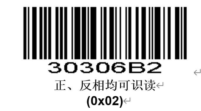Configuration barcode