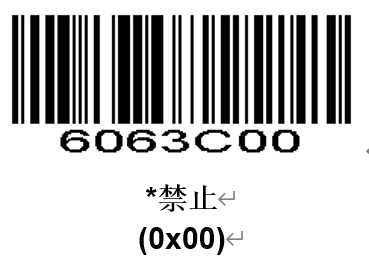 Configuration barcode