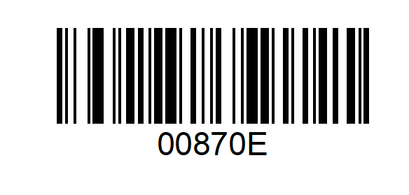 Configuration barcode