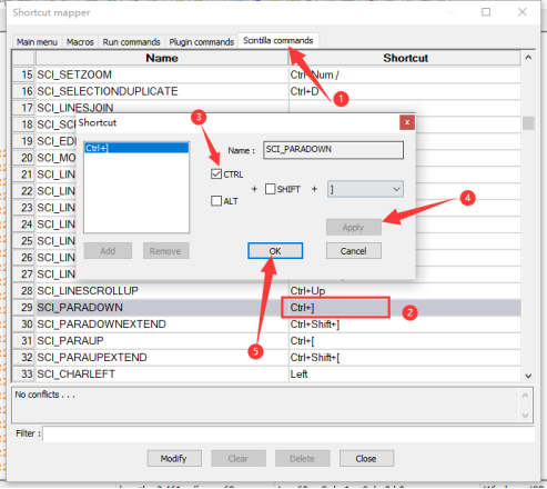 Configuration barcode