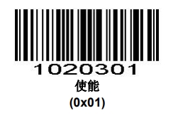 Configuration barcode