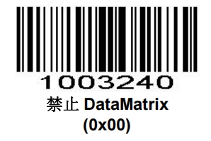 Configuration barcode