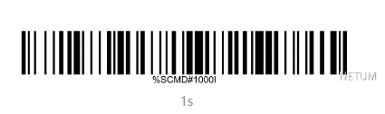 Configuration barcode