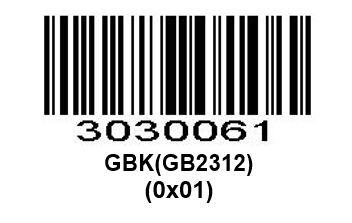 Configuration barcode