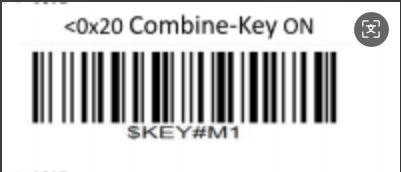 Configuration barcode