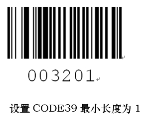 Configuration barcode