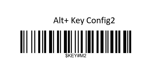 Configuration barcode