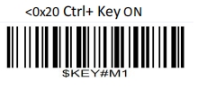 Configuration barcode