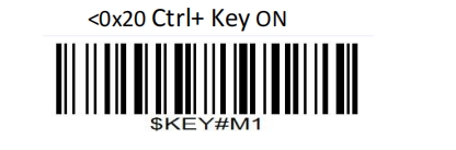 Configuration barcode