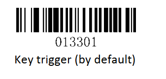 Configuration barcode